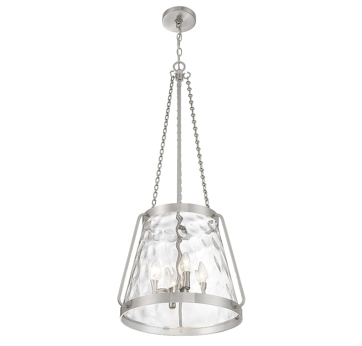 Savoy House Crawford 7-1804-4-SN Chandelier Light - Satin Nickel