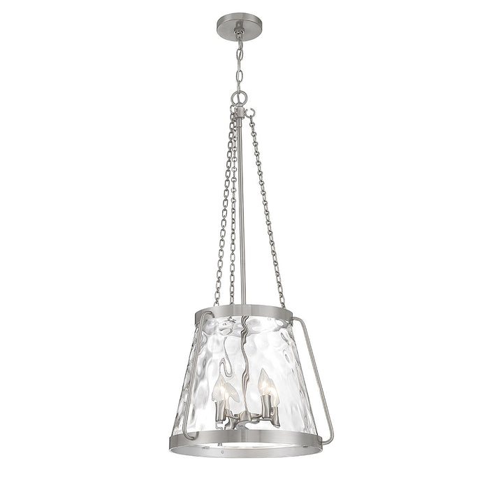 Savoy House Crawford 7-1804-4-SN Chandelier Light - Satin Nickel