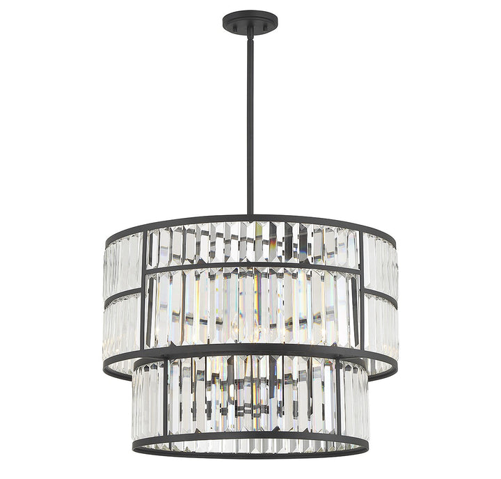 Savoy House Rohe 7-2224-5-89 Chandelier Light - Matte Black