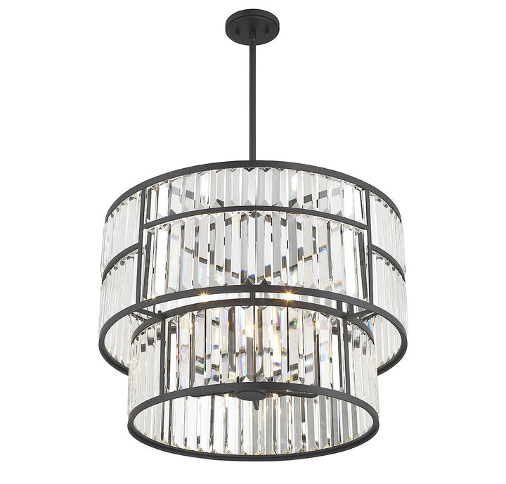 Savoy House Rohe 7-2224-5-89 Chandelier Light - Matte Black