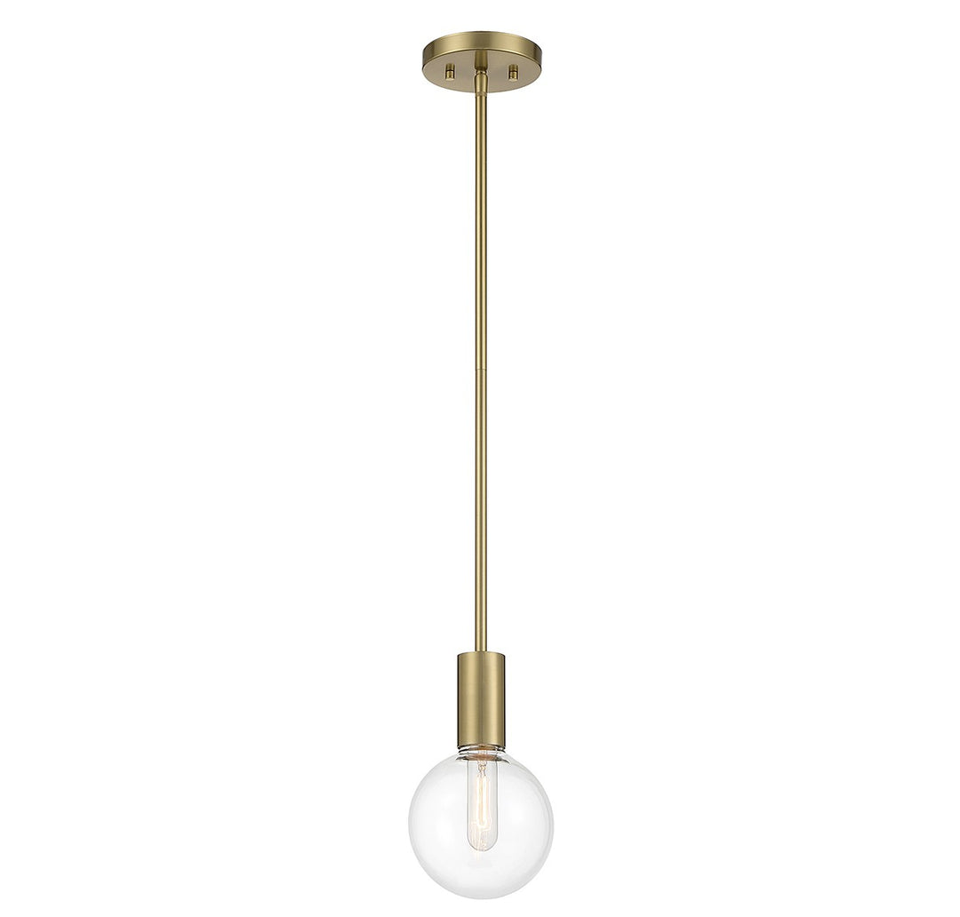 Savoy House Wright 7-3075-1-322 Pendant Light - Warm Brass