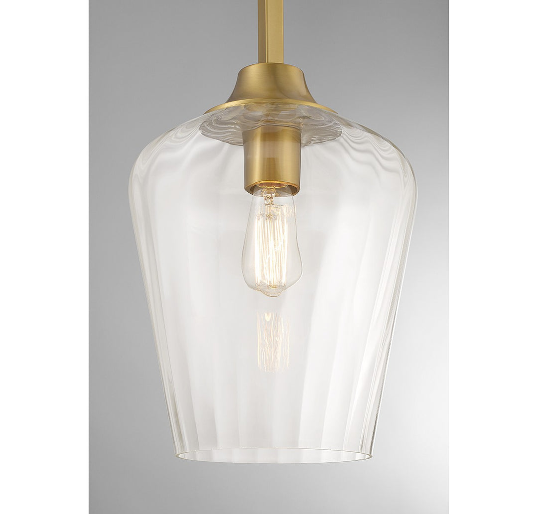 Savoy House Carlton 7-3390-1-322 Pendant Light - Warm Brass