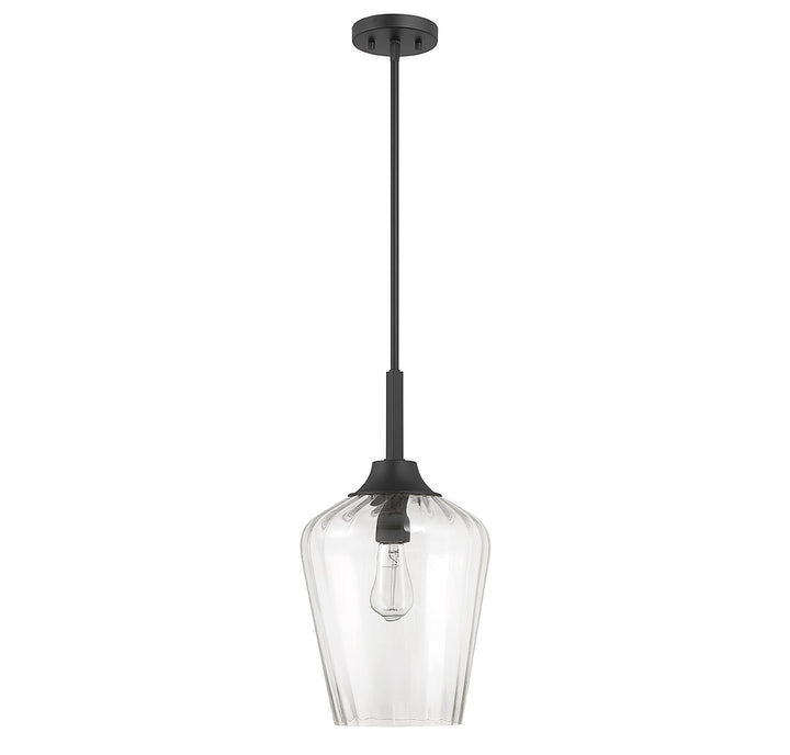 Savoy House Carlton 7-3390-1-89 Pendant Light - Matte Black