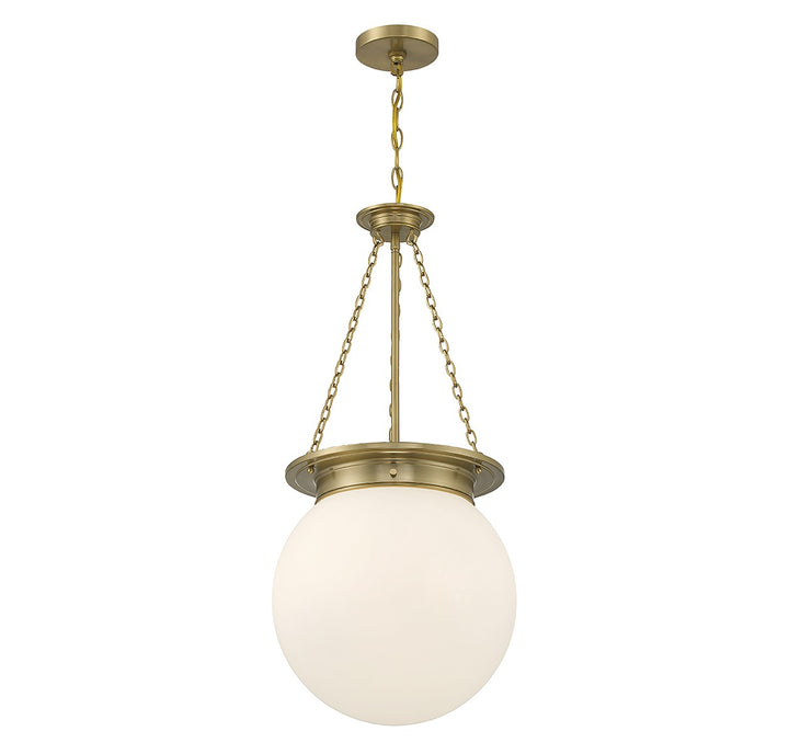 Savoy House Manor 7-3901-3-322 Pendant Light - Warm Brass