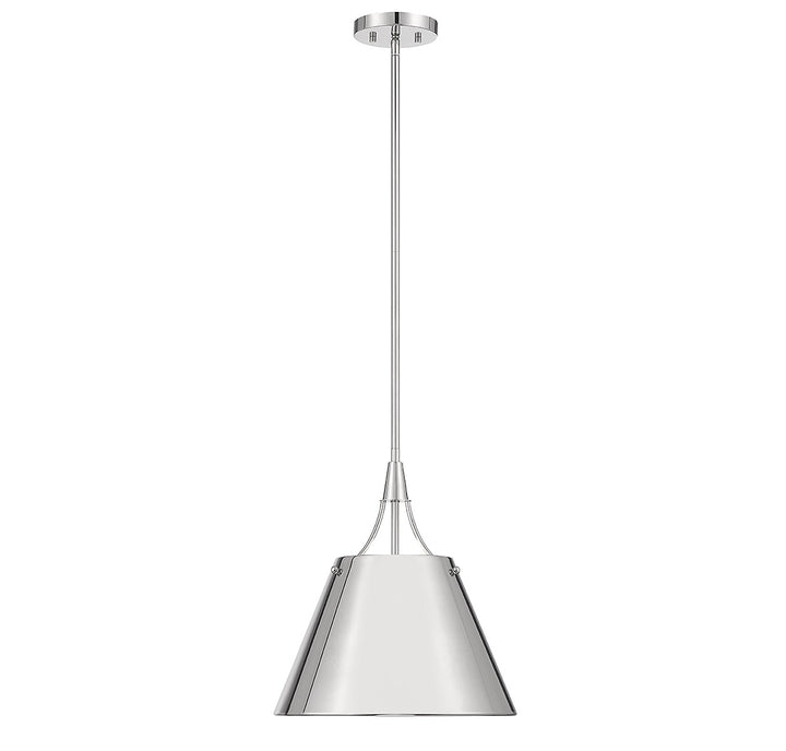 Savoy House Willis 7-4499-1-109 Pendant Light - Polished Nickel