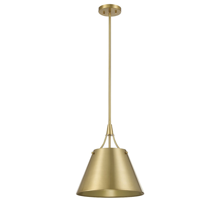 Savoy House Willis 7-4499-1-322 Pendant Light - Warm Brass