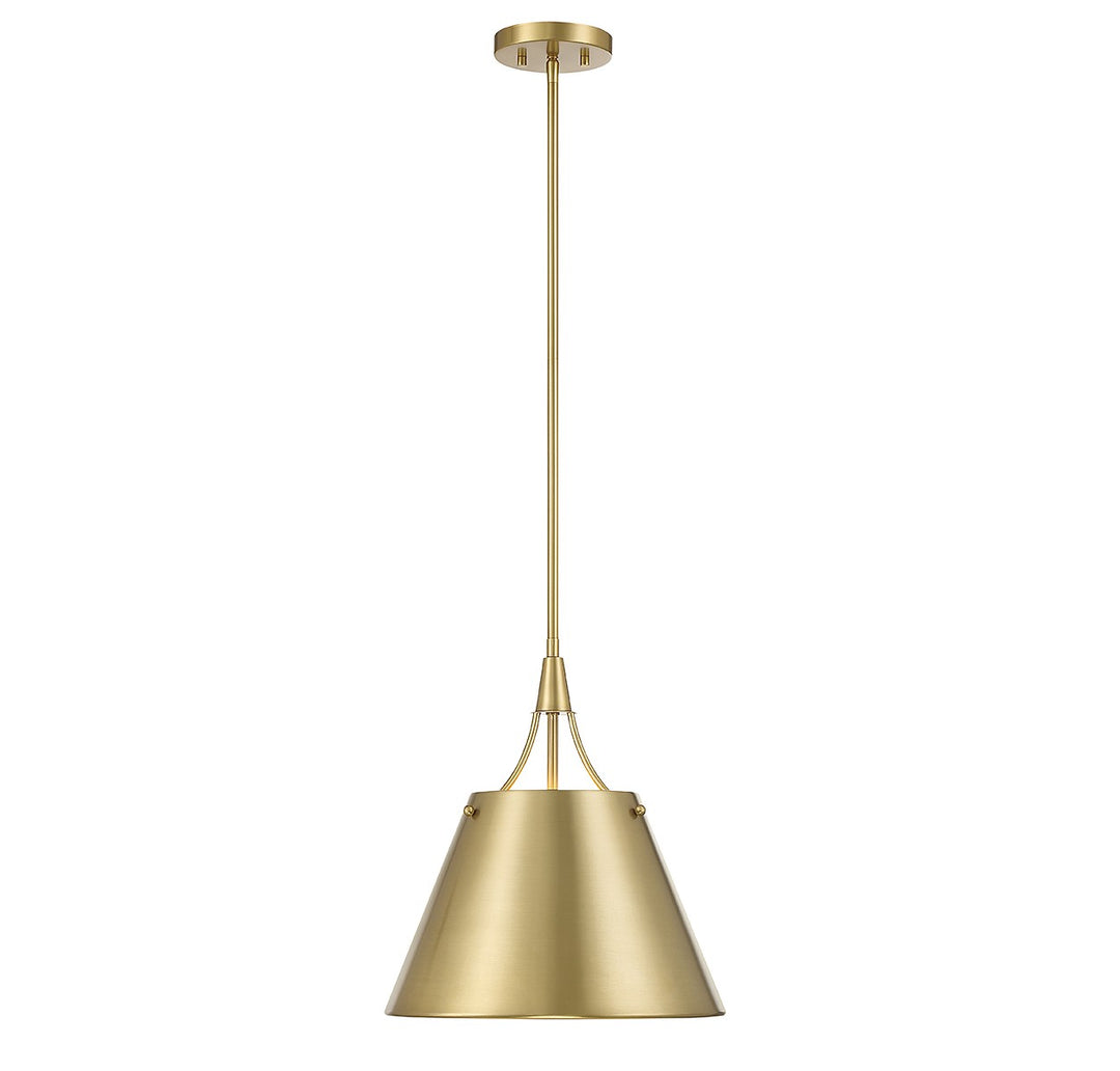 Savoy House Willis 7-4499-1-322 Pendant Light - Warm Brass