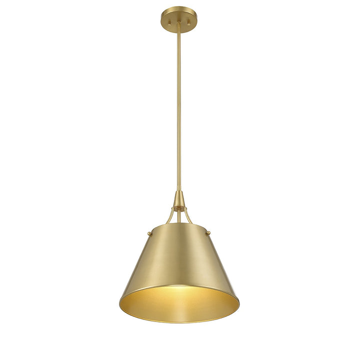 Savoy House Willis 7-4499-1-322 Pendant Light - Warm Brass