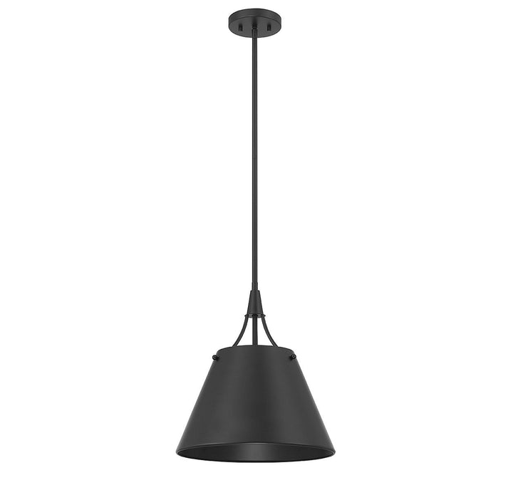 Savoy House Willis 7-4499-1-89 Pendant Light - Matte Black