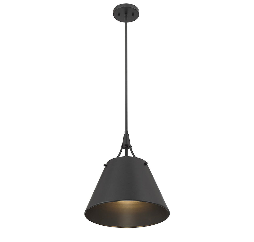 Savoy House Willis 7-4499-1-89 Pendant Light - Matte Black