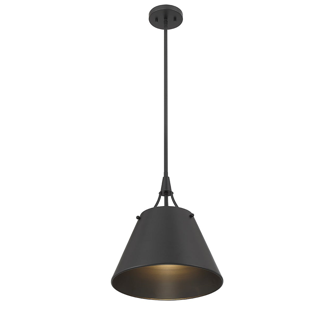 Savoy House Willis 7-4499-1-89 Pendant Light - Matte Black