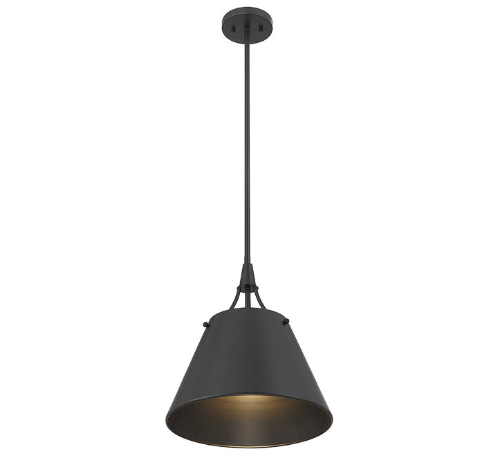 Savoy House Willis 7-4499-1-89 Pendant Light - Matte Black
