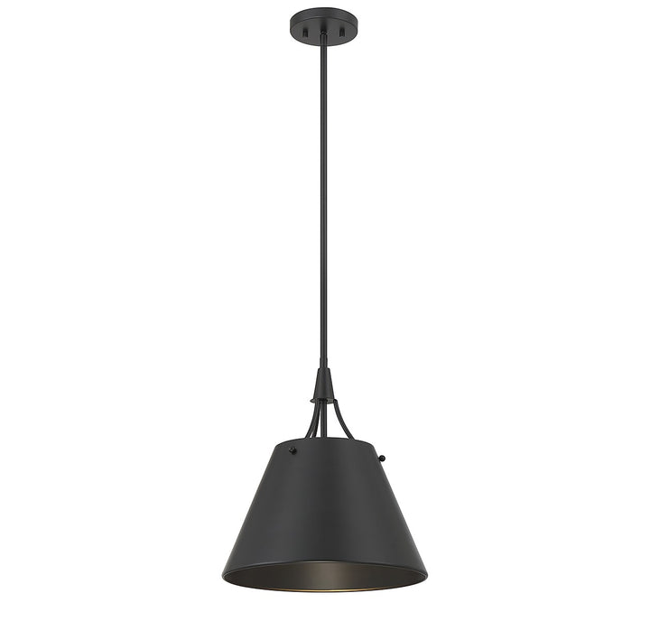 Savoy House Willis 7-4499-1-89 Pendant Light - Matte Black