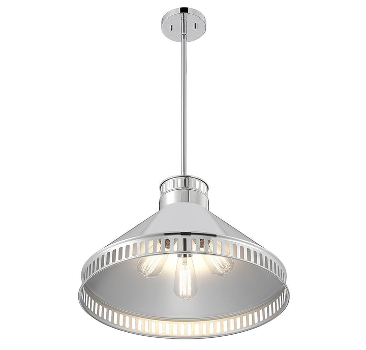 Savoy House Seagram 7-8801-3-109 Pendant Light - Polished Nickel