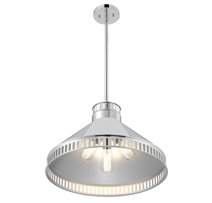 Savoy House Seagram 7-8801-3-109 Pendant Light - Polished Nickel