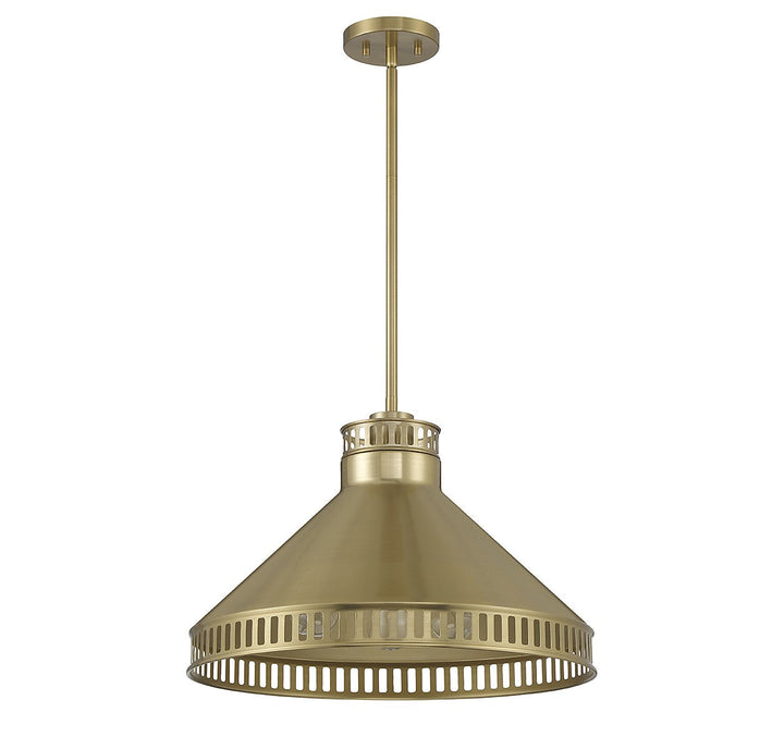 Savoy House Seagram 7-8801-3-322 Pendant Light - Warm Brass