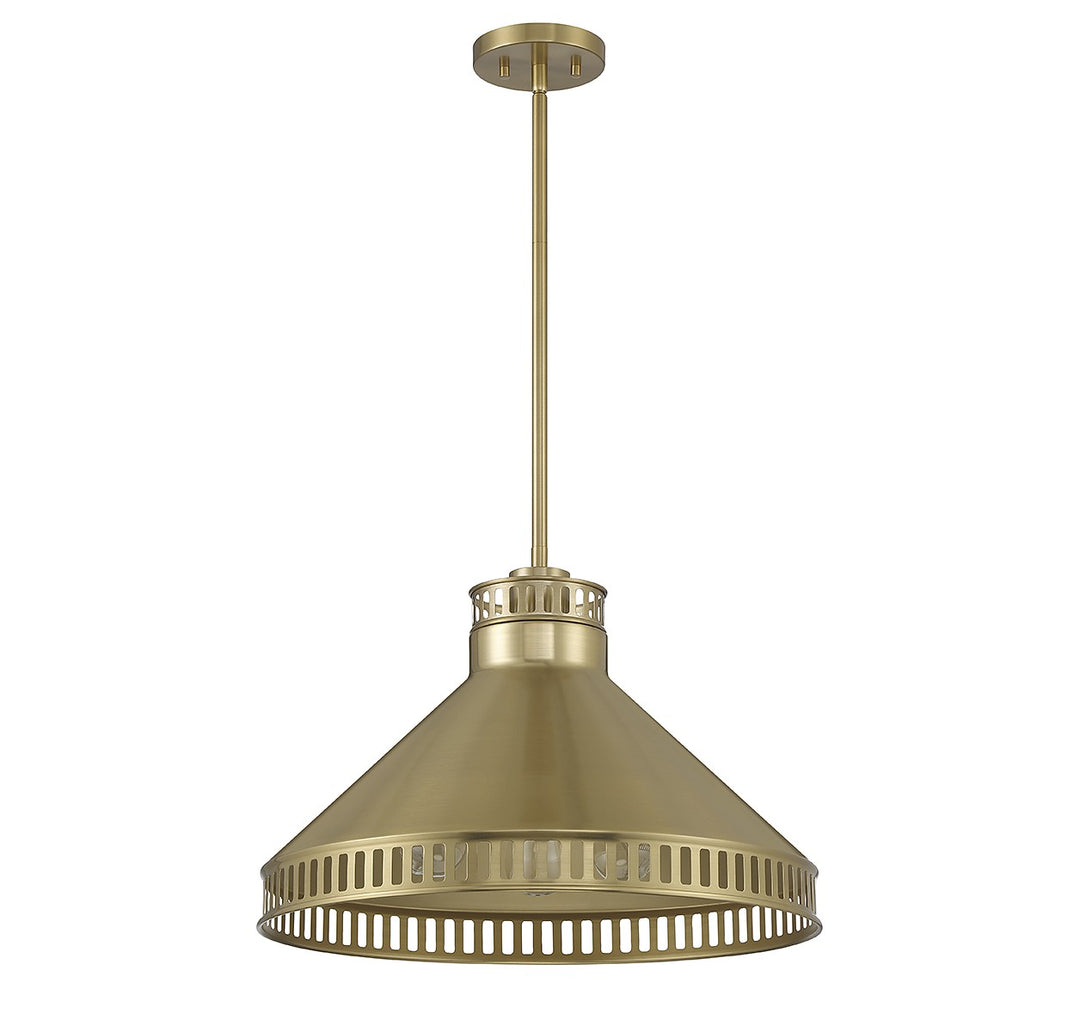 Savoy House Seagram 7-8801-3-322 Pendant Light - Warm Brass