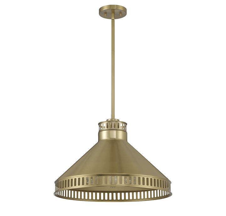 Savoy House Seagram 7-8801-3-322 Pendant Light - Warm Brass