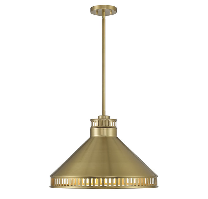 Savoy House Seagram 7-8801-3-322 Pendant Light - Warm Brass