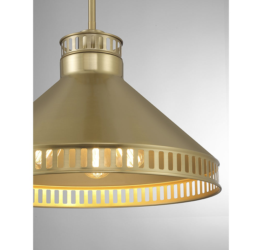 Savoy House Seagram 7-8801-3-322 Pendant Light - Warm Brass