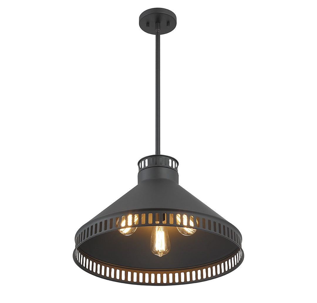 Savoy House Seagram 7-8801-3-89 Pendant Light - Matte Black