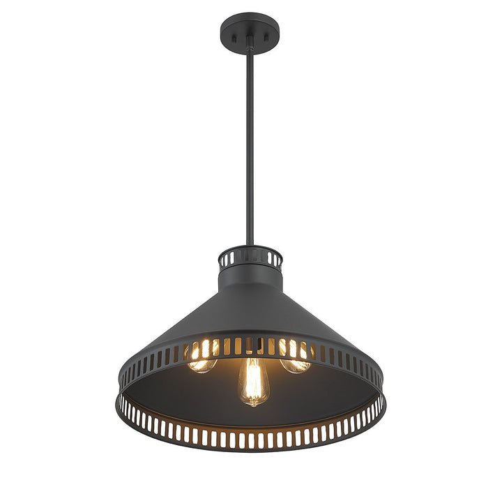 Savoy House Seagram 7-8801-3-89 Pendant Light - Matte Black