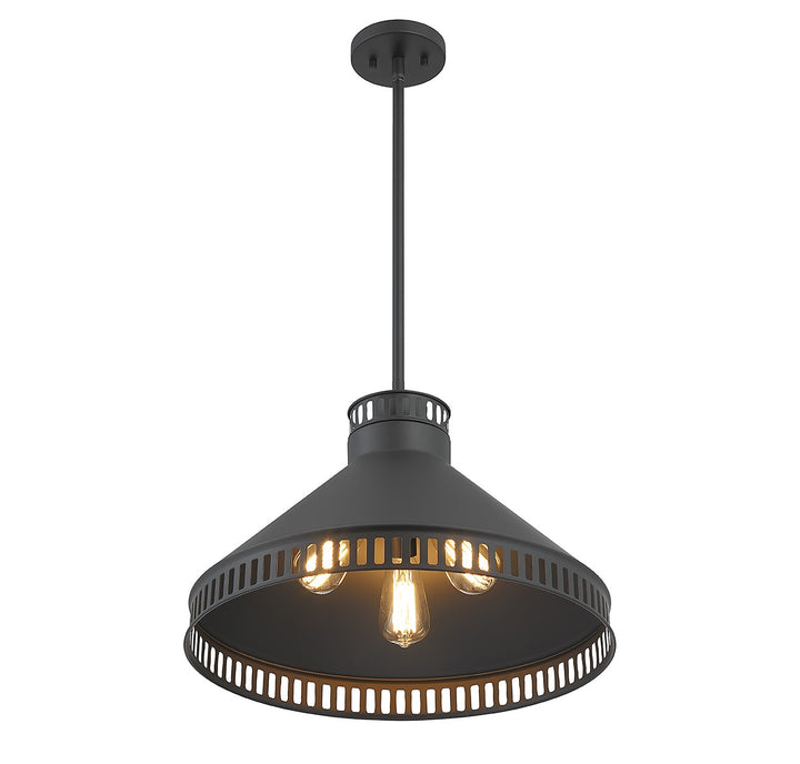 Savoy House Seagram 7-8801-3-89 Pendant Light - Matte Black