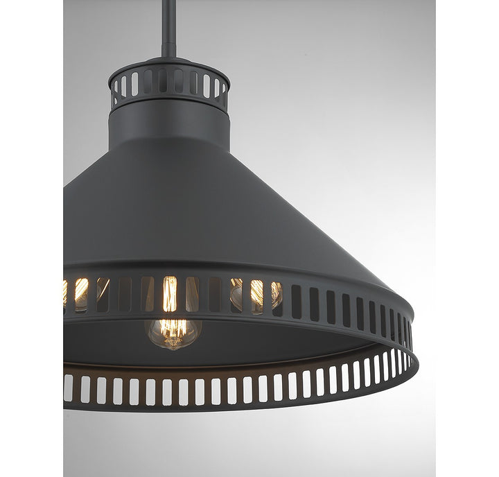Savoy House Seagram 7-8801-3-89 Pendant Light - Matte Black