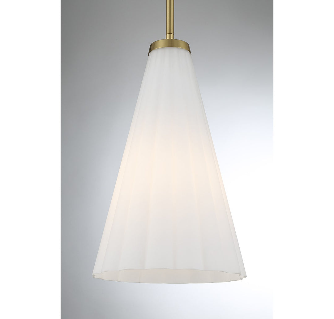 Savoy House Bristol 7-8840-1-322 Pendant Light - Warm Brass