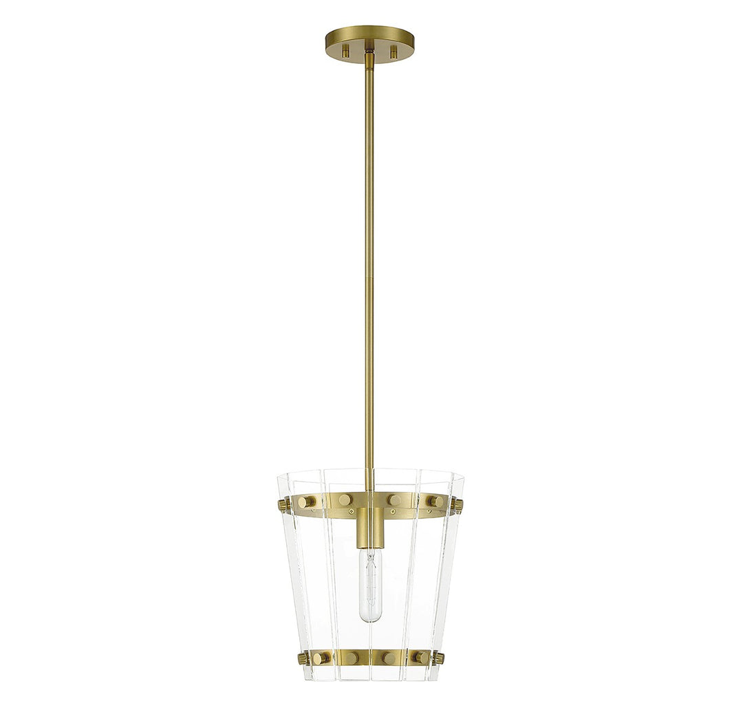 Savoy House Ventari 7-8855-1-322 Pendant Light - Warm Brass