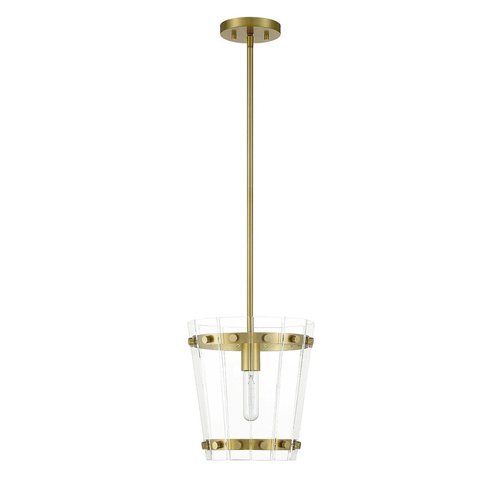 Savoy House Ventari 7-8855-1-322 Pendant Light - Warm Brass