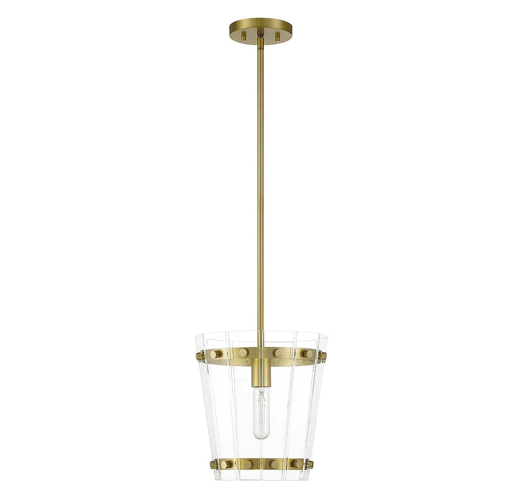 Savoy House Ventari 7-8855-1-322 Pendant Light - Warm Brass