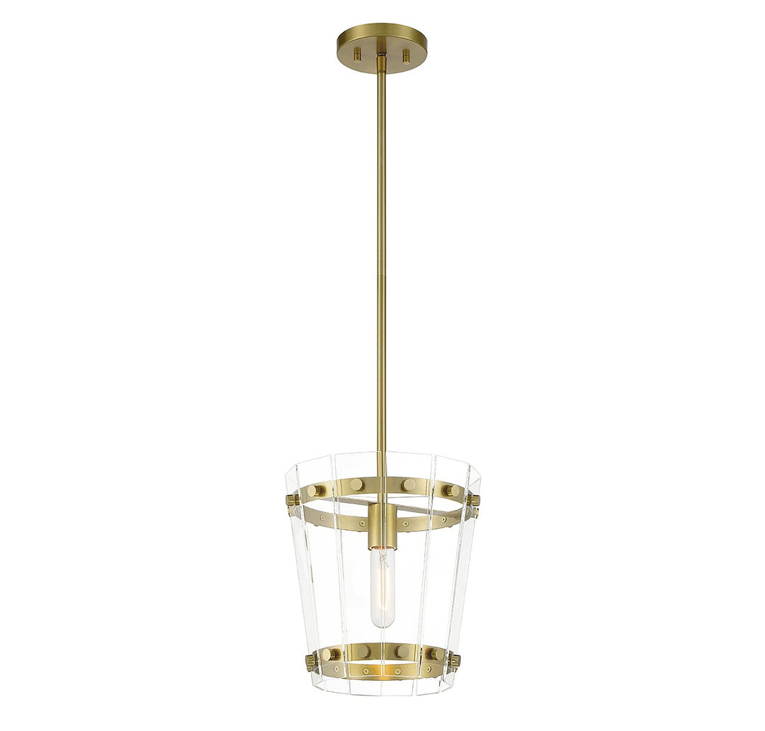 Savoy House Ventari 7-8855-1-322 Pendant Light - Warm Brass