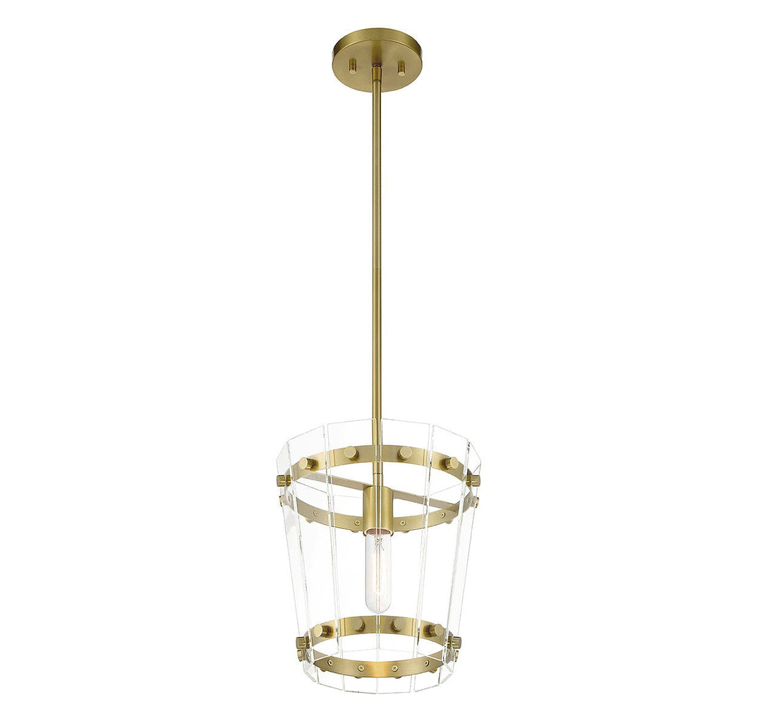 Savoy House Ventari 7-8855-1-322 Pendant Light - Warm Brass