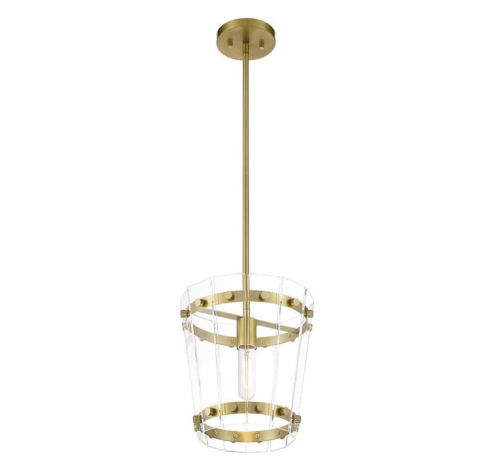 Savoy House Ventari 7-8855-1-322 Pendant Light - Warm Brass