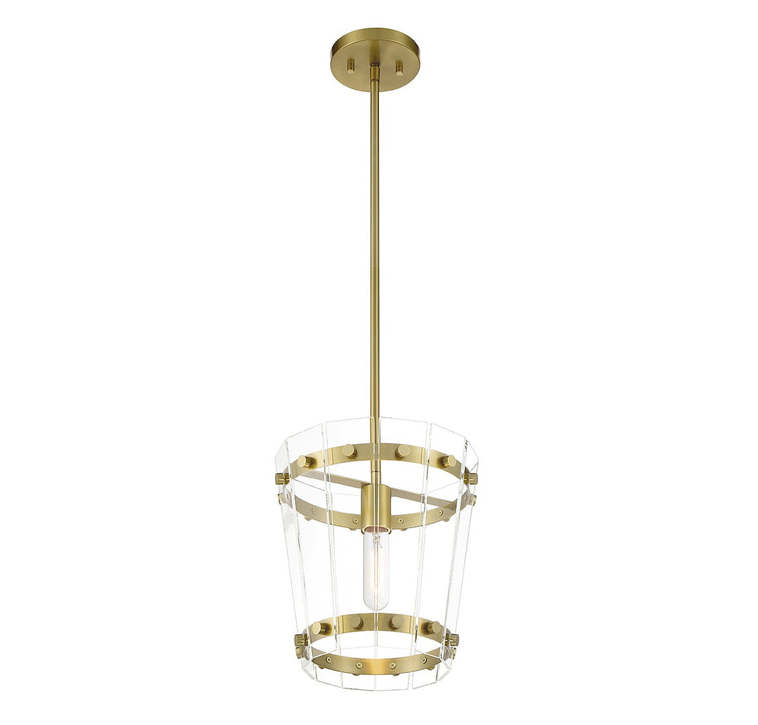 Savoy House Ventari 7-8855-1-322 Pendant Light - Warm Brass