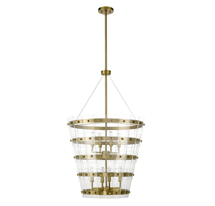Savoy House Ventari 7-8859-8-322 Pendant Light - Warm Brass