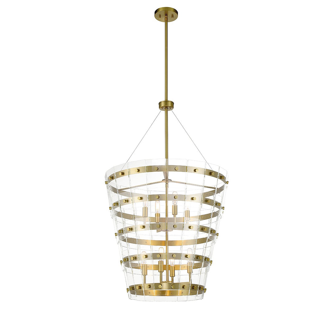 Savoy House Ventari 7-8859-8-322 Pendant Light - Warm Brass