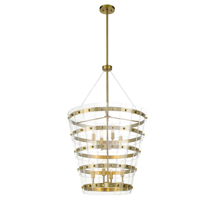 Savoy House Ventari 7-8859-8-322 Pendant Light - Warm Brass