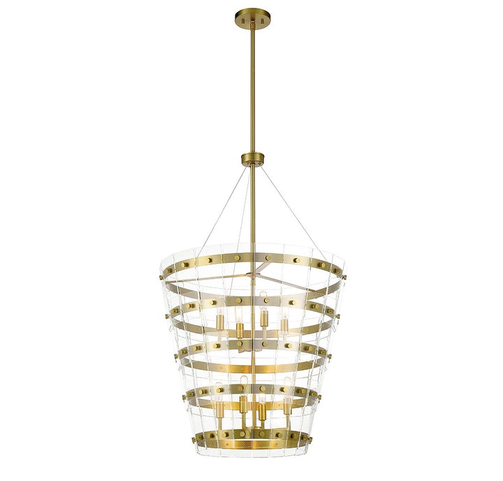 Savoy House Ventari 7-8859-8-322 Pendant Light - Warm Brass