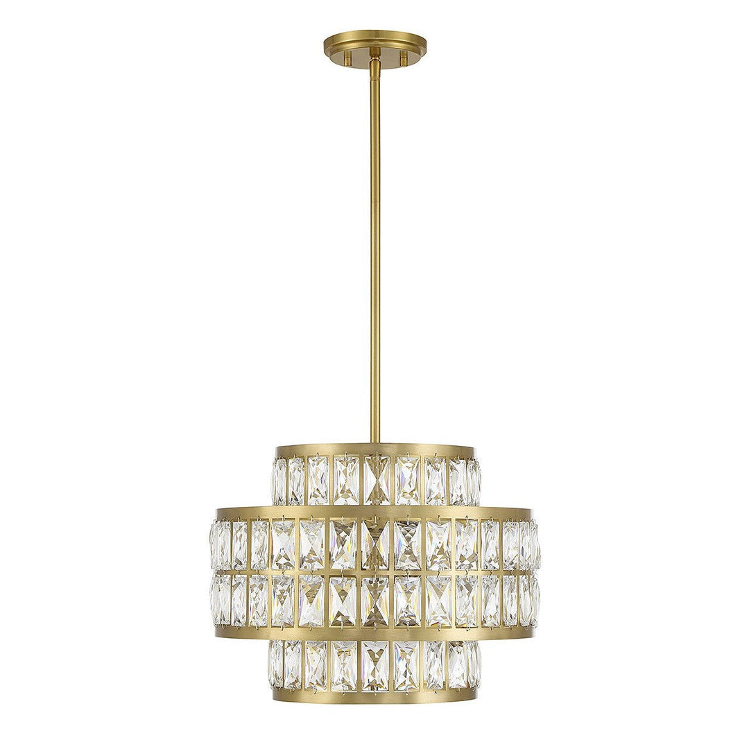 Savoy House Renzo 7-9044-3-322 Chandelier Light - Warm Brass