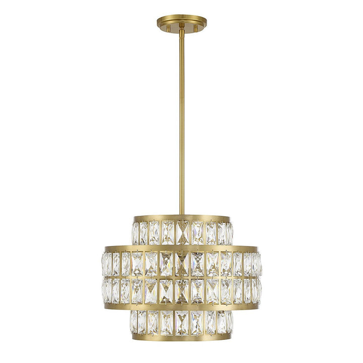 Savoy House Renzo 7-9044-3-322 Chandelier Light - Warm Brass