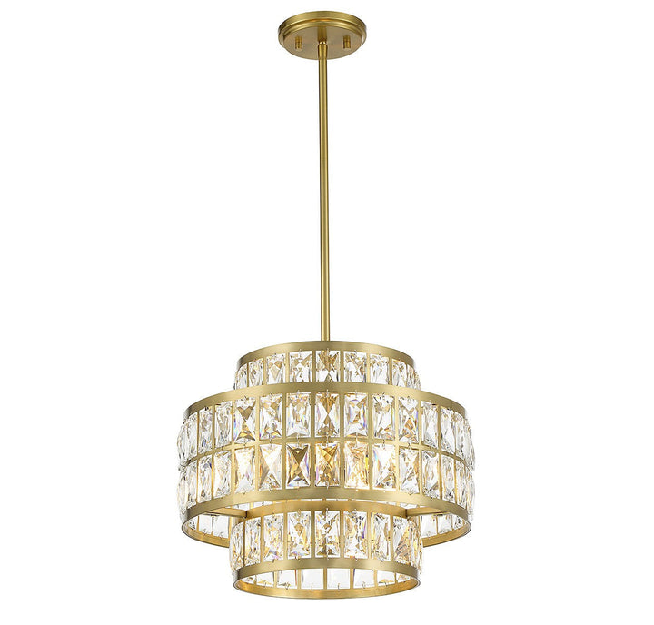 Savoy House Renzo 7-9044-3-322 Chandelier Light - Warm Brass