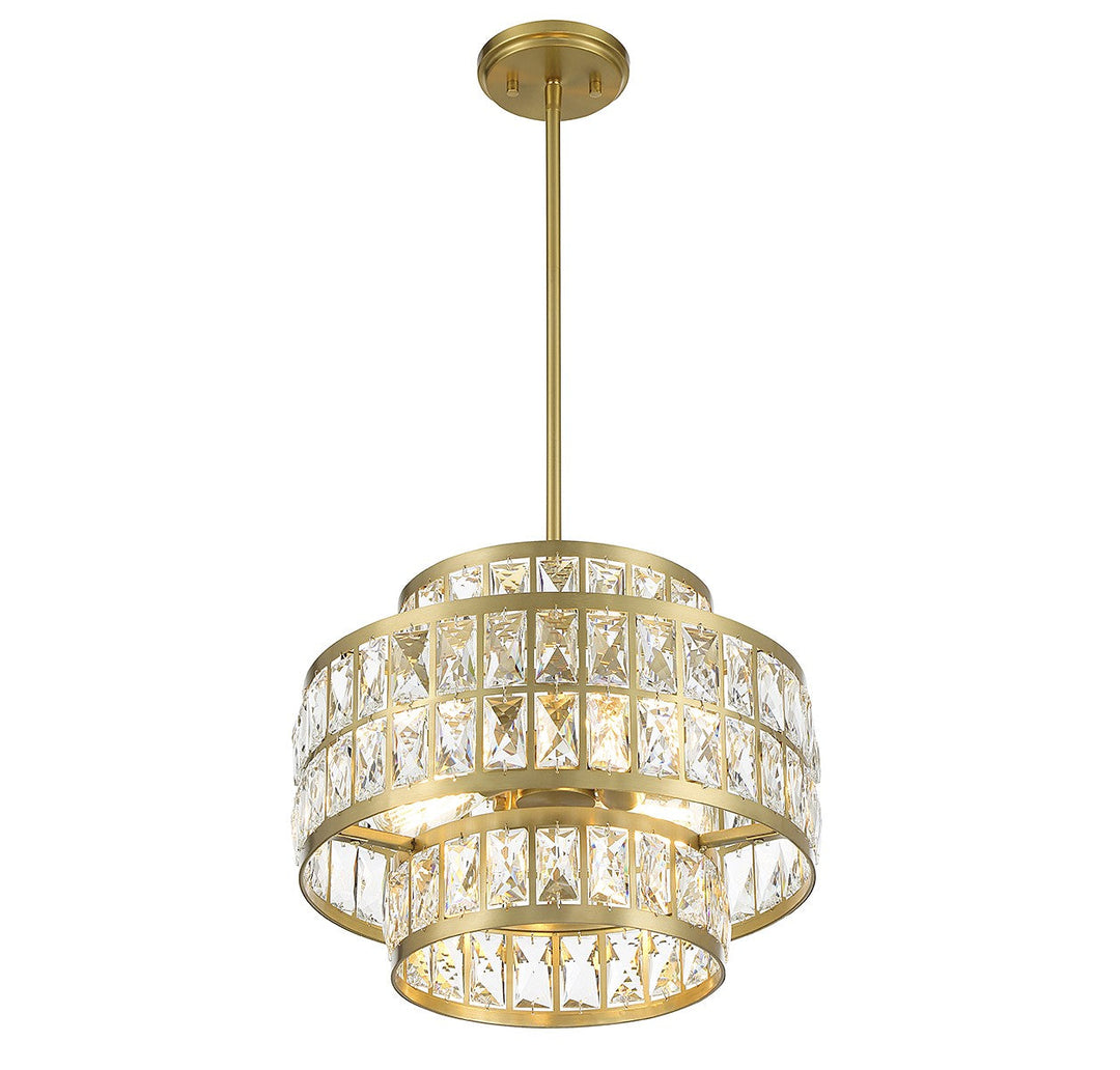 Savoy House Renzo 7-9044-3-322 Chandelier Light - Warm Brass