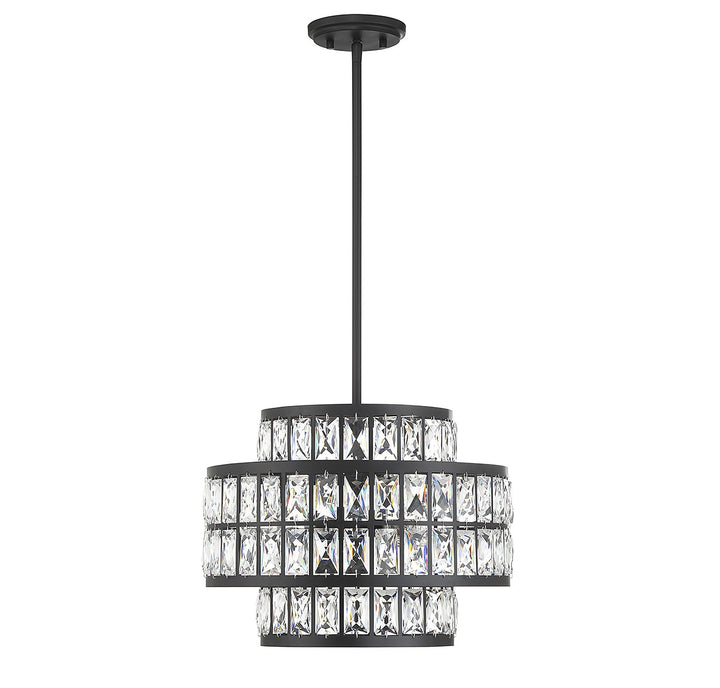 Savoy House Renzo 7-9044-3-89 Chandelier Light - Matte Black