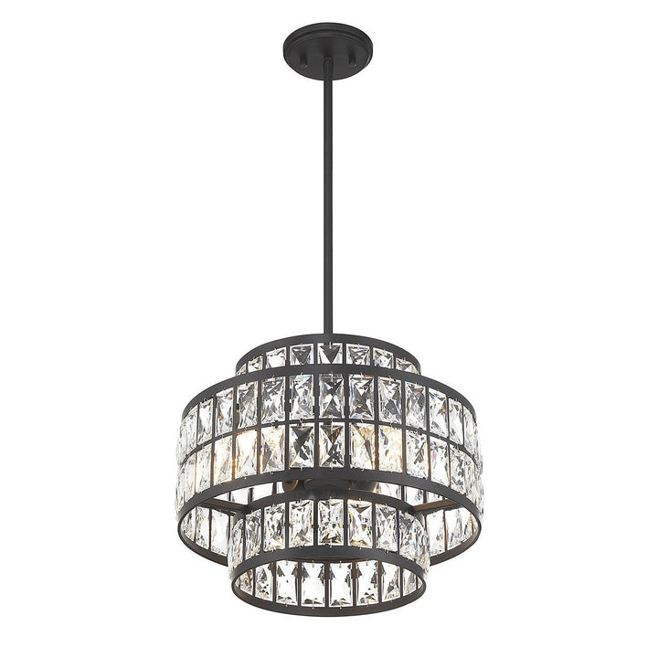 Savoy House Renzo 7-9044-3-89 Chandelier Light - Matte Black