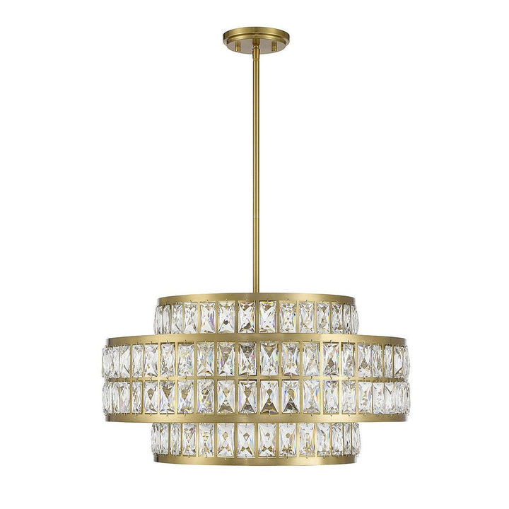 Savoy House Renzo 7-9046-4-322 Chandelier Light - Warm Brass