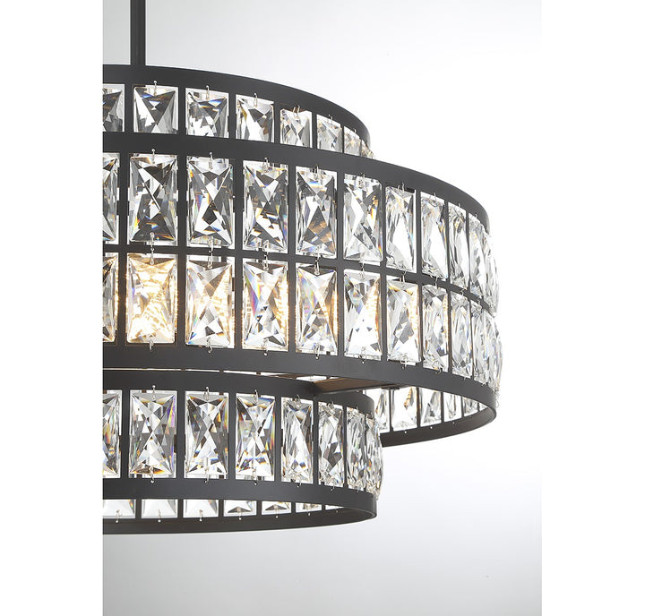 Savoy House Renzo 7-9046-4-89 Chandelier Light - Matte Black