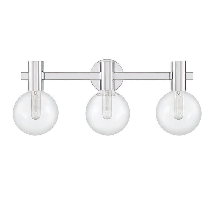 Savoy House Wright 8-3076-3-11 Bath Vanity Light 25 in. wide - Chrome