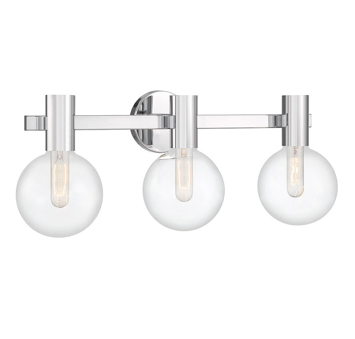 Savoy House Wright 8-3076-3-11 Bath Vanity Light 25 in. wide - Chrome
